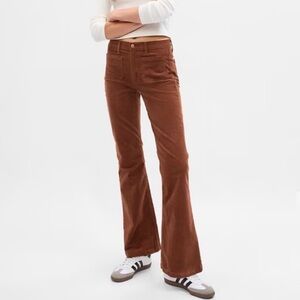 GAP 70s Flare High Rise Corduroy Pants
